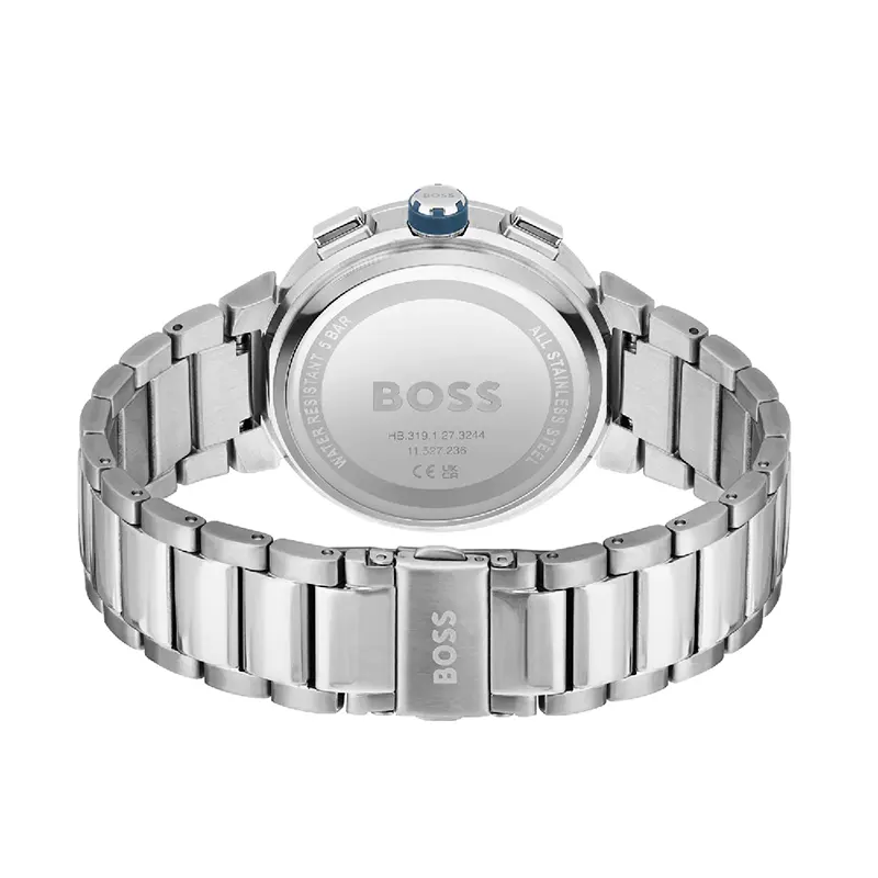 Hugo Boss Trace Chronograph Blue Dial Men's Watch | 1513999